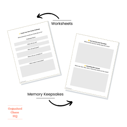 Daily Discovery System | 800 Printable Prompt & Challenge Cards for Kids | Homeschool Morning Basket Bundle, Family Activities & Screen-Free Learning