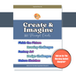 Create & Imagine Drawing Prompt Cards | 100 Printable Art Prompt Cards for Kids | Homeschool Art Activities & Creative Drawing Challenges