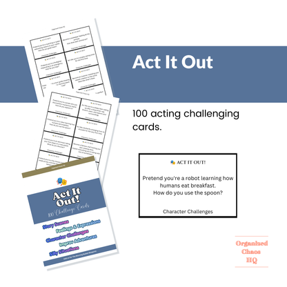 Daily Discovery System | 800 Printable Prompt & Challenge Cards for Kids | Homeschool Morning Basket Bundle, Family Activities & Screen-Free Learning