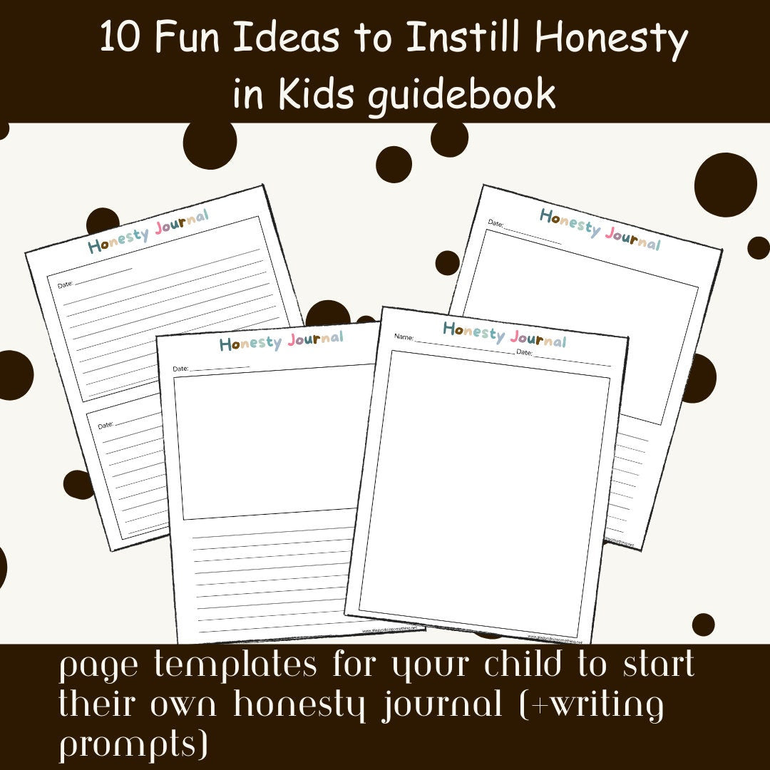 10 Fun Ideas to Instill Honesty in Kids Guidebook | Parenting Help | Kids Character